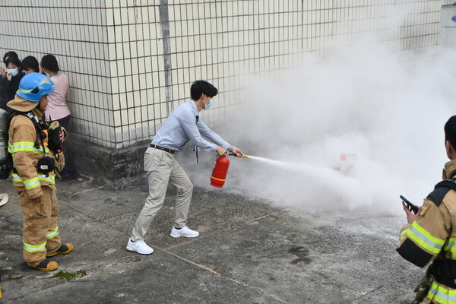 한림대춘천성심병원, 화재·응급 대비 춘천소방서와 합동소방훈련