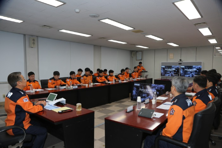 춘천소방서, 북산면 대곡리 화재 현장대응활동 검토회의