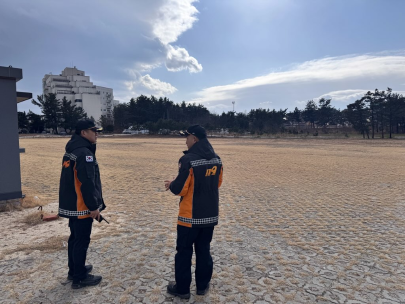 관서장 봄철 대형산림화재 대비 자원집결지 현지 확인,점검 실시