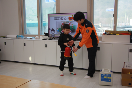 인제소방서, 겨울철 화재 안전 소방안전교육 실시