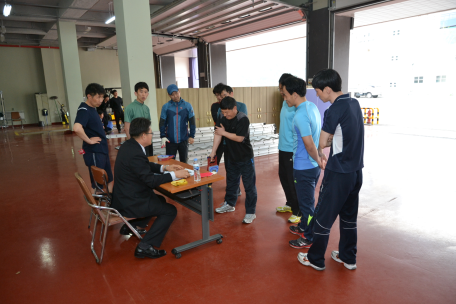 전직원 대상 체력검정 실시