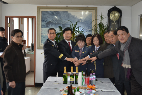 통리여성의용소방대 청사 현판식 행사