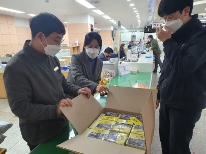 태백소방서, 주택용소방시설 설치 이색 홍보 펼쳐