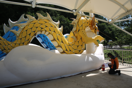 태백소방서, 구문소 용 축제 대비 유관기관 합동 안전점검