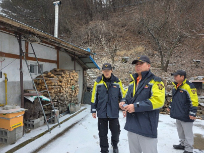 태백소방서 의용소방대, 봄철 산불 대비 예방·초기 대응 강화