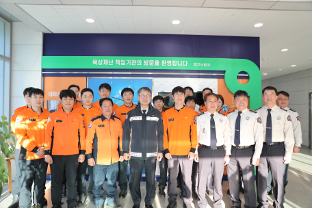 김승룡 본부장님 양구소방서 방문